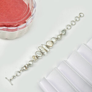 Pearl,Bracelet, Sterling silver 925