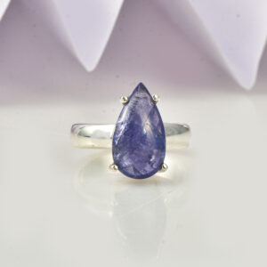 Tanzanite, Ring, Sterling silver 925
