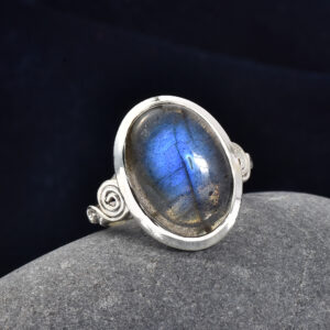 Labradorite, Ring, Sterling silver 925