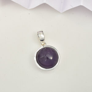 Amethyst, Pendant, Sterling silver 925