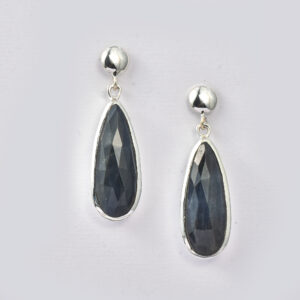 Labradorite, Earring, Sterling silver 925