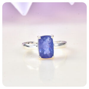 Tanzanite, Ring, Sterling silver 925
