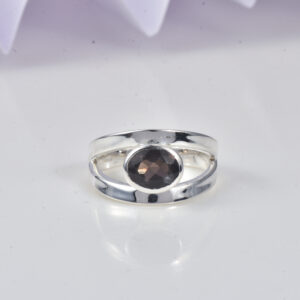 Smoky, Ring, Sterling silver 925